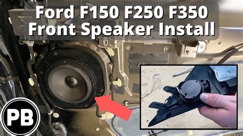 2015 2020 Ford F150 Front Door Speaker Tweeter Install YouTube