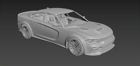 Dodge Charger Srt 2021 3d Model 3d Printable Cgtrader