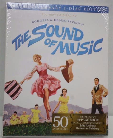 The Sound Of Music 50th Anniversary Edition Blu Ray 2 Disc W Exclusive