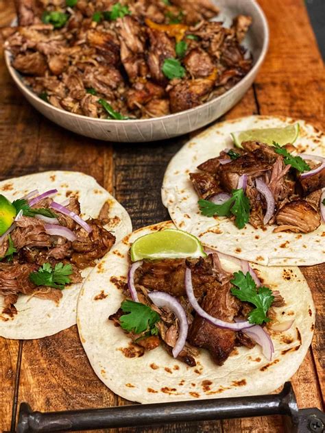 SLOW COOKED PORK CARNITAS MEXICAN FOOD