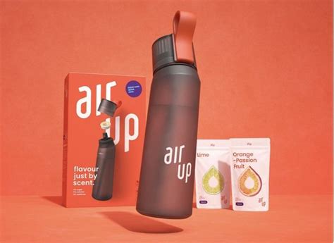 Air Up Starter Set Ml Drinkfles Antraciet Met Pods Limoen