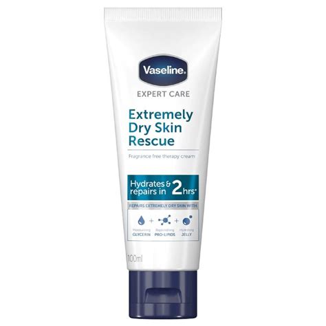 Buy Vaseline Expert Care Extremely Dry Skin Rescue Cream 100ml