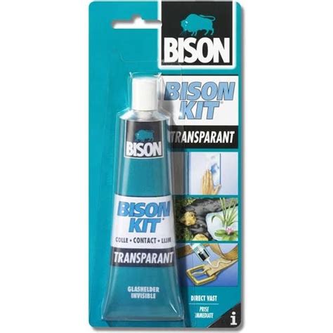 Bison Kit Contact Adhesive Transparent 100ml Tape