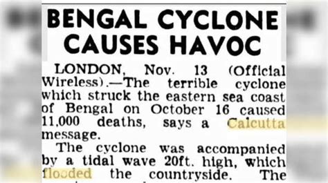 10 Deadliest Storms On Record Till Date