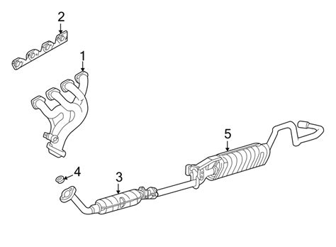 ZZP013450 - Mazda Exhaust Manifold. 2.3 & 2.5 LITER, 2.5 liter | Mazda ...