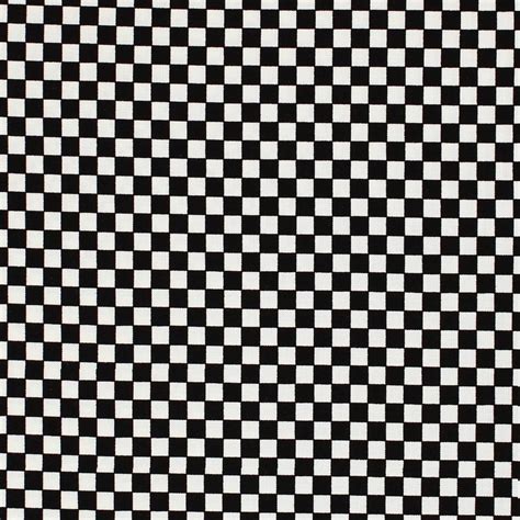 Small Checkerboard Fabric - Black – ineedfabric.com