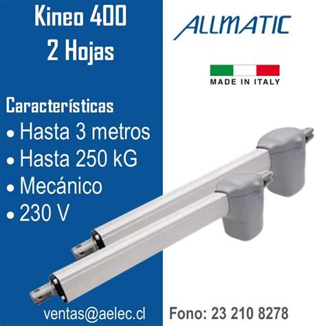 ALLMATIC Kineo 400 2H Aelec Cl