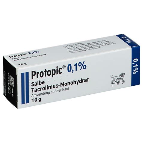 Protopic 0 1 Salbe 10 G Mit Dem E Rezept Kaufen Shop Apotheke