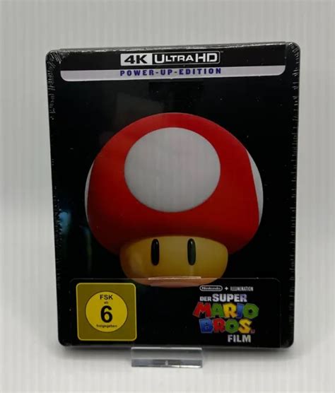 Super Mario Film Limited Steelbook Power Up Edition K Uhd Blu Ray