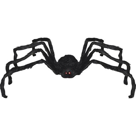 Light Up Animated Giant Walking Spider Fabric And Foam Decoration With