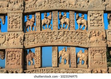 This Great Stupa Sanchi According Legend Stock Photo Edit Now 1563011608