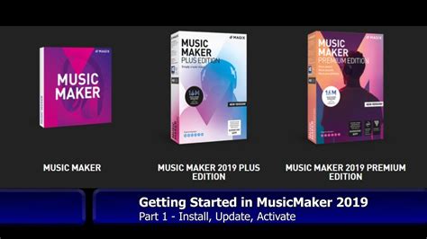 Tutorial Getting Started In Magix Music Maker Part Youtube