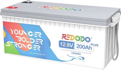 Redodo V Ah Ah Ah Lithium Battery Deep Cycle Lifepo For Rv