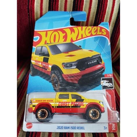 Jual Hot Wheels 2020 RAM 1500 REBEL TH Shopee Indonesia