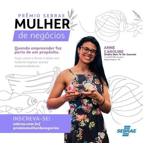 Pr Mio Sebrae Mulher De Neg Cios Est As Inscri Es Abertas Asn