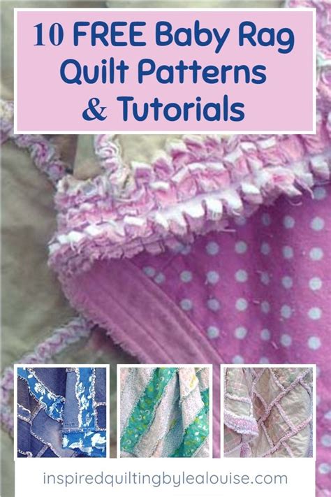 10 FREE Rag Quilt Patterns Tutorials Inspired Quilting By Lea