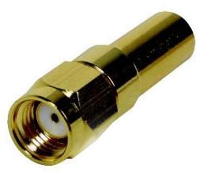 Conector RP SMA Hembra Cuerpo Macho Pin Hembra Para LMR240