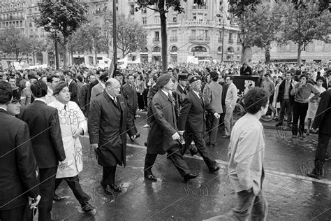 Evénements de mai juin 1968 Heurts entre la manifestation