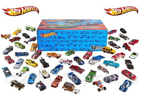 Hot Wheels Машинки в индивидуальной упаковке поштучно BasicCar 50-Pack ...