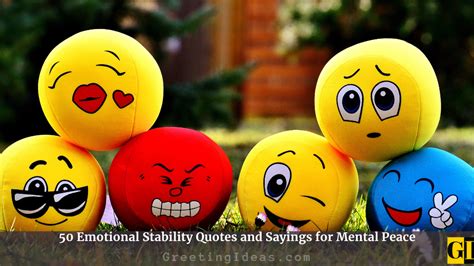 Emotional Stability Quotes And Sayings For Mental Peace