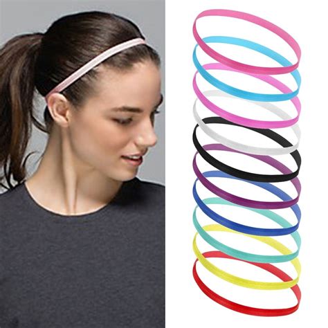 Anti Slip Thin Elastic Sports Headband Price 2 95 And Free Shipping