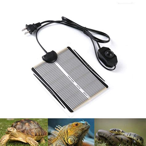 2021春夏新色 Tikaton Reptile Heat Pad Adjustable Temperature Under Tank