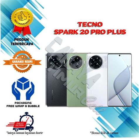 Jual Tecno Spark 20 Pro Plus Ram 8 256gb Smatphone Garansi Resmi Di