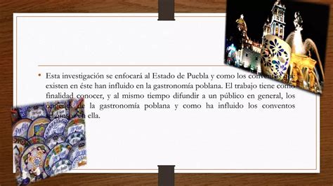 La Importancia De Los Conventos Religiosos En La Gastronom A Poblana Ppt