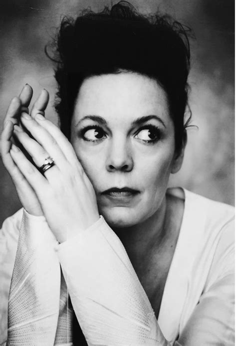 Olivia Colman Shot For Glamour Magazine Earlier In 2015 Photo Matt