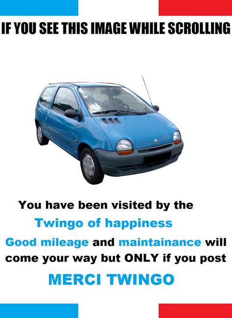 Merci Twingo If You See This Image While Scrolling You Have Been