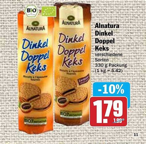 Alnatura Dinkel Doppel Keks Angebot Bei AEZ 1Prospekte De