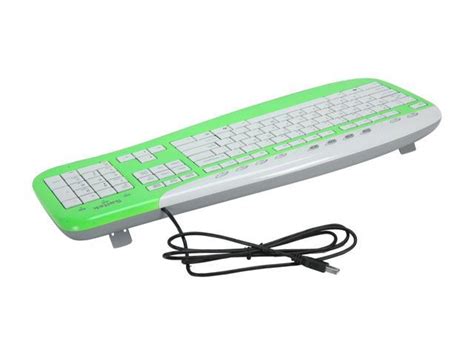 Saitek Pk Augn Green Multimedia Keyboard Mouse Combo Newegg