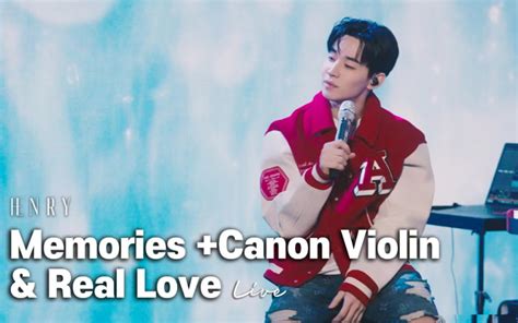【henry刘宪华】小提琴演奏canon Real Love现场 刘宪华henry 刘宪华henry 哔哩哔哩视频