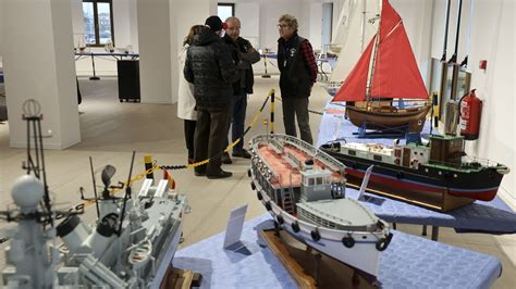 Exposición de modelismo naval en el Puerto de Ferrol