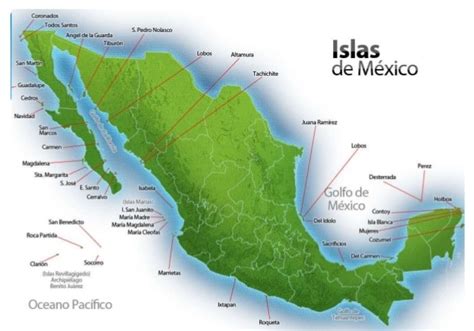 Islas De M Xico Todo Sobre El Territorio Insular De La Rep Blica Mexicana