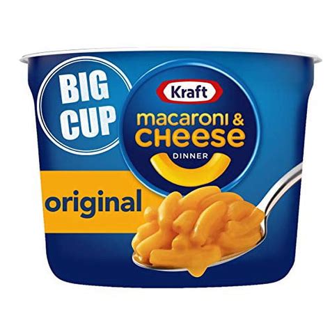 Kraft Easy Mac Original Flavor Macaroni And Cheese Big Cup Oz