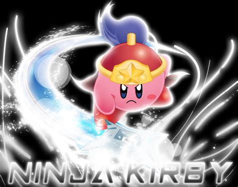 Ninja Kirby By Mjwrightarts On Deviantart