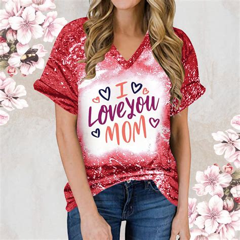 Eqwljwe I Love My Mom Funny Mothers Day Ts For Mom Mommy Mama T