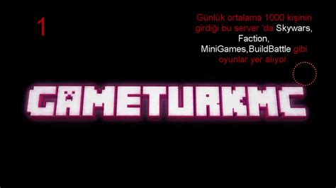 Minecraft en iyi 5 Türk Server PREMIUMSUZ YouTube