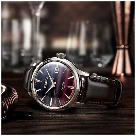 Seiko Presage Star Bar Purple Sunset Cocktail Time Limited Edition