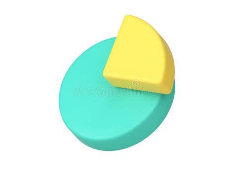 Chart Pie Circle Diagram Separate Part Financial Marketing Report