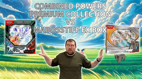 Unboxing Pokemon Combined Powers Premium Collection VS Mabosstiff Ex