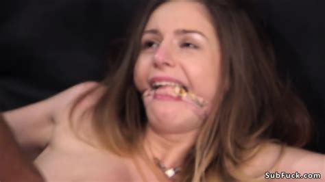 Natural Busty Babe Anal Bdsm Fucked