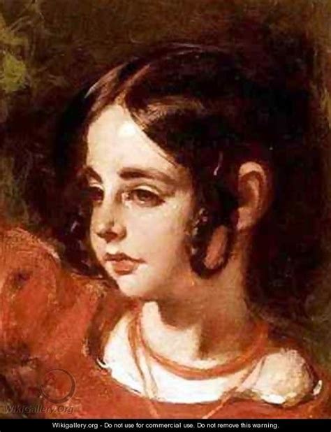 Head Of A Girl William Etty English Artists History Painting