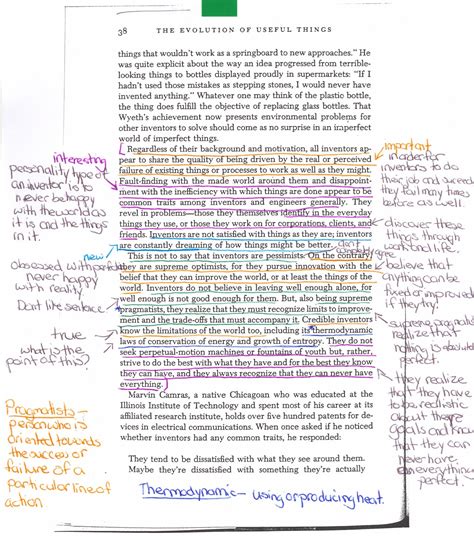 Annotation Guide For Students Pdf