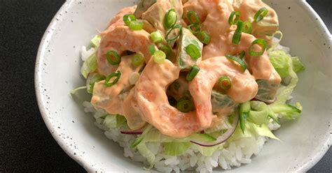 Avocado Prawns Sushi Rice Bowl Recipe By Hiroko Liston Cookpad