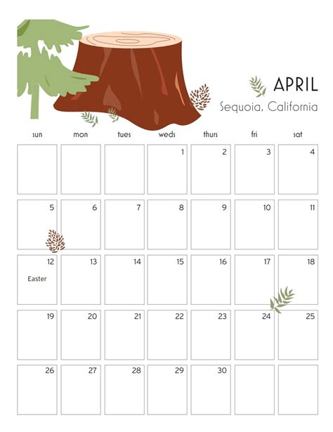 National Parks Calendar on Behance