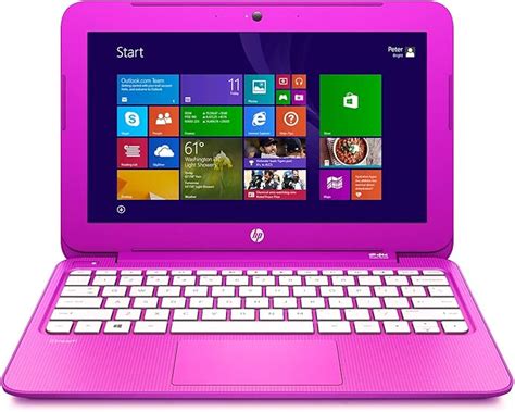 Amazon HP 11 6 Rosa Stream 11 d011wm portátil con procesador