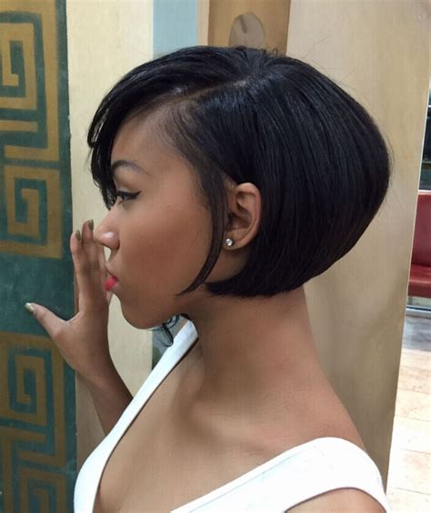 50 Sensational Bob Haircuts For Black Women Short Bob Hairstyles Bob Hairstyles Medium Bob