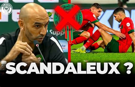 Les Mots Forts De Walid Regragui Apr S L Limination Du Maroc Mondial